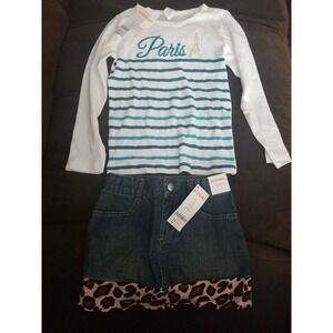 Gymboree ready dress go paris 4 5 nwt